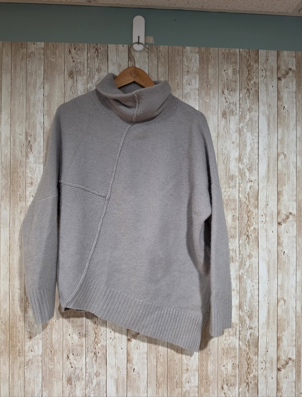 All Saints Lock Roll Neck Wool Yak Women's Sweater XS Pilling